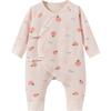 Roupas para Bebê Recém-Nascido Primavera Outono e Inverno Inicial Algodão Puro Base Quente Roupa de Monge Masculina e Feminina Macacão de Bebê