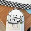 Set de papelería con temática de dibujos animados, que incluye un regalo decorativo, un clip para sellar sobres, un clip para notas y un clip de PP - un pequeño artículo lindo para niñas y estudiantes