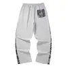 Pantalones Nuevos de Primavera 2026 para Hombres Jóvenes y de Mediana Edad, Pantalones Deportivos de Moda Estilo Coreano, Corte Holgado, Pantalones de Chándal Casual Delgados para Hombre