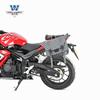 Coche muscle Wolf adecuado para Honda CBR400R bolsa lateral bolsa lateral se puede instalar casco medio casco casco integral con cerradura liberación rápida modificación