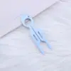 Novo pente em forma de U acessórios criativos para cabelo femininos grampos de cabelo transfronteiriços populares ins presilha de cabelo macaron artefato de cabelo atacado
