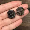 Pingentes Auspiciosos Esculpidos em Sândalo e Agarwood, Artesanato DIY de Borboleta e Urso, Acessórios de Contas Budistas, Correntes para Celular e Pulseiras
