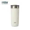 Tyeso Nueva Taza de Café Gran Capacidad Acero Inoxidable 304 Aislamiento Térmico Taza Fría Portátil para Exteriores Taza de Coche