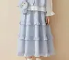 Conjunto de Niña Otoño 2026 Nuevo Estilo Falda de Niña Atuendo de Principios de Otoño Estudiantes de Secundaria Niños Mayores Vestido Elegante Gama Alta