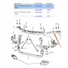 Aplicable a Jeep 11-22 Grand Cherokee Soporte de Tanque de Agua Soporte Izquierdo de Radiador 5156117AA