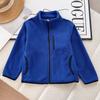 Ropa Estilo Japonés para Niños y Niñas, Cárdigan de Cremallera de Polar Polar de Invierno, Chaqueta de Cuello Alto, Forro Polar, Chaqueta Gruesa y Cálida