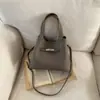 Bolsa de Mão Estilo Coreano Nicho Bolsa Saco para Mulheres 2025 Inverno Nova Moda Bolsa de Ombro Simples Bolsa Transversal com Padrão Lichia