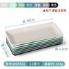 Xiangyuanmei Plato de melamina nórdico rectangular para vajilla plato comercial para restaurante de olla caliente plato de plástico plato plato para barbacoa