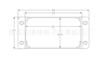 Venta caliente de carcasa de aluminio para placa PCB, equipo, carcasa de aluminio, chasis, carcasa de perfil 197-10 67*120*230