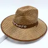 Sombrero Sombrero Vaquero Protector Solar para Exteriores Mezclilla Pesca Sombrero para Hombre Fresco para Mujer Ocio Viaje Sombrero de Paja de Verano