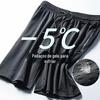 S-8XL Verão Stall Corrida Fitness Soltos Casuais Malha Ar Condicionado Calças Shorts Masculinas Secagem Rápida Seda de Gelo Calças