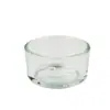 Plato Transparente de Vidrio para Alimentación de Reptiles Mascotas Plato de Agua Bandeja Lagarto Serpiente Araña Gecko Tortuga Escorpión Grillo Plato para Beber