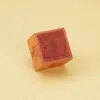 Sello Oficial Cuadrado de Arena Roja de Madera Fulminada Sello Pequeño Colgante, Madera de Azufaifo Fulminada Accesorio de Ritual Taoísta, Envío Directo desde la Fábrica de Origen