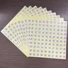 Adesivos Digitais com Números Consecutivos, Papel Adesivo Redondo Pequeno, Números 1-1000, Adesivos de Código Numérico, Adesivos de Número