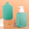 Botella de limpiador facial para hombre 150ml tipo prensa botella de limpiador facial de PE gel de ducha de aminoácidos champú sub-botella