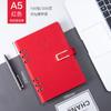 Caderno A5 de folhas soltas destacável registro de reunião de escritório B5 bloco de notas atacado logotipo personalizado