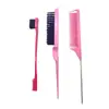 Set de Regalo de Lujo con Brillo Fino y Caja Transparente para Regalo, Set de Peine y Cepillo para Peinar el Cabello, Procesamiento de Marca Cultural y Creativa