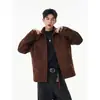 Chaqueta de Vuelo de Gamuza Estilo Americano para Hombre 2026 Primavera y Otoño Marca de Tendencia Chaleco de Pareja Casual Retro Versátil Chaqueta de Calle