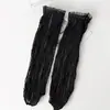 Calcetines Largos para Niñas, Malla de Verano Finos Transpirables Estilo Princesa para Pantorrilla, Calcetines Altos Anti-Mosquitos para Estudiantes de Niños Mayores