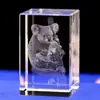 Esculturas de Cristal Transfronterizas Imágenes Regalos Personalizados 3D Novio y Novia Familia San Valentín Aniversario Regalos