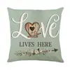 Amazon Fundas de Almohada Personalizadas de Primavera y Verano Temu Nuevas Fundas de Almohada para Sofá con Letras y Diseños Florales Cojines de Dormitorio al por Mayor