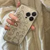 Conejito Es Adecuado para Apple 17Promax/16/15 Transparente Dibujos Animados Anticaída Funda para Teléfono Móvil Iphone13/14Pro