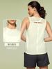 Camiseta deportiva sin mangas de secado rápido y transpirable para mujer, prenda exterior fina para yoga, DT051