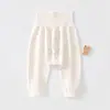 Pantalones de bebé suaves y cómodos de terciopelo con estampado de estrellas, área grande de PP, construcción sin costuras, seguridad Clase A, adecuados para primavera y otoño, para niños y niñas