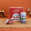 Fuente transfronteriza Amazon vela de lata aromaterapia para el hogar fragancia cera de soja estilo nacional caja de regalo vela aromática