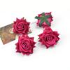Cabeças de Flores de Rosa, Flores Artificiais para Casamentos, Decorações de Cena de Casamento, Flores Artificiais com Toque de Luxo, Paredes de Flores Realistas, Flores para Quarto de Casamento