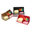 Cubo Mágico Personalizado Caixa Criativa para Anotações Post-It Rasgável Bloco de Notas de Mensagens Papel Dobrável Tijolo N Vezes Adesivo Logotipo Impresso