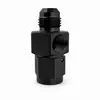 Sensor de pressão de óleo de tubo de distribuição de óleo modificado para automóvel, junta de três vias, parafuso de conversão redutor e junta NPT1/8
