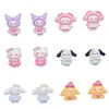 Sanrio Dibujos Animados Estilo Japonés Gato Kt Decoraciones para Uñas Resina DIY Pequeños Accesorios Pegamento en Crema Decoración de Uñas Portátil Pedrería