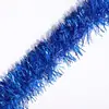 Decoração de Natal Transfronteiriça Cor Sólida Filamento Decoração de Atmosfera para Festa de Aniversário Guirlanda de Chenille Decoração Interna de Shopping