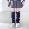 Meias Infantis Dopamina para Meninas Primavera e Outono Tricô Lolita Jaqueta para Pernas Cor Macaron Meias Empilhadas para Bebê