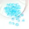 Contas de esmalte colorido cor de orquídea lírio acessórios para roupas 2024 novo pulseira contas de vidro material diy feito à mão