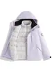 Chaqueta Luotuo 2025 Nueva Moderna Forro de plumón Exterior Casual Tres en Uno Súper Elegante Cálido Abrigo de Pareja