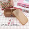 Nueva Lonchera de Dibujos Animados para Niños Caja Sellada Caja Portátil para Picnic al Aire Libre Caja Conservadora de Frescura Lonchera de 380ml con Separador
