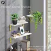 Estante de madera de pared transfronterizo, estantería para sala de estar, estante flotante de pared, especiero de cocina
