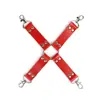 Hebilla en Forma de Cruz, Hebilla de Conexión Erótica de Cuero Cara a Cara, Juguetes Alternativos, Accesorios SM, Juguetes Alternativos en Forma de Cruz, Venta Directa del Fabricante