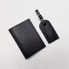Porta-boletos Sencillo y Versátil Más Vendido Transfronterizo, Bolso Multifuncional para Pasaporte de Cuero PU, Etiqueta para Equipaje, Juego de Regalo, Venta Directa de Fábrica