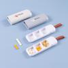 Caixa de Pílulas para Pen Drive Caixa de Pílulas Pequena Portátil Caixa de Pílulas Dividida Armazenamento Portátil Caixa de Pílulas Dividida Mini Caixa de Pílulas de Remédio Caixa Selada