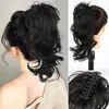 Rabo de Cavalo Sintético Europeu e Americano Cabelo Cacheado Feminino Fofo Garra Extensão de Cabelo Rabo de Cavalo