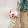 Bolas decorativas de cristal para árbol de Navidad, bolas de cristal para decoración navideña, adornos de regalo, suministros decorativos
