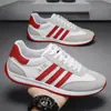 Sapatos Masculinos Forrest Gump Novos Transfronteiriços Outono Versátil Sola Macia Tênis Casual de Corrida Masculino Antiderrapante Resistente ao Desgaste Sapatos Brancos