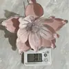 Flores de Natal Transfronteiriças, Flores Secas em Formato de Flor Artificial, Arranjos de Atmosfera Festiva, Enfeites de Flores Imortais Estilo Europeu, Decorações de Árvore de Natal