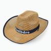 Chapéu de Bambu com Aba Larga para Proteção Solar Masculina Chapéu de Palha Masculino Primavera e Verão Chapéu de Cowboy Ocidental Chapéu Alto Chapéu de Praia Chapéu de Sol