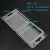 En stock caja de blíster plegable PET transparente caja universal para ferretería caja de embalaje para productos electrónicos caja de PVC