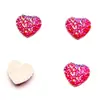 2 Explosões diy Simulação Gradiente Amor 12mm Redondo Patch Pingente de Joia Acessórios Feitos à Mão