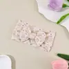 Accesorios Nuevos para el Cabello de Niños Transfronterizos Diadema con Lazo Estampado de Conejo para Bebé Diadema Elástica de Nailon para Bebé Venta al por Mayor